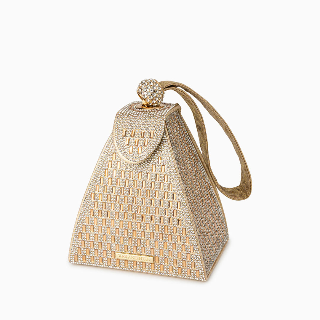 Crystal Pyramid Handbag