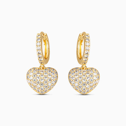 The Hills Heart Pendant Earrings