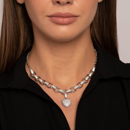 The Hills Heart Pendant Jewelry Set